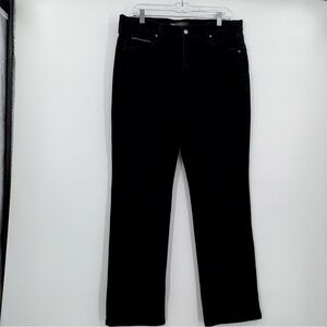 Levis 505 straight leg black jeans 14w‎